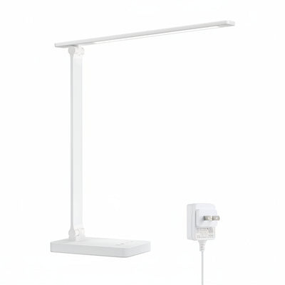 Lepro LED Desk Lamp, Adjustable Eye-Caring Desk Light, 3 Color Modes with 5 Brightness Levels Table Lamp, Touch Control with Memory Function, 9W Dimmable Office Lamp for Office, Home, Reading, Studying, Working, White