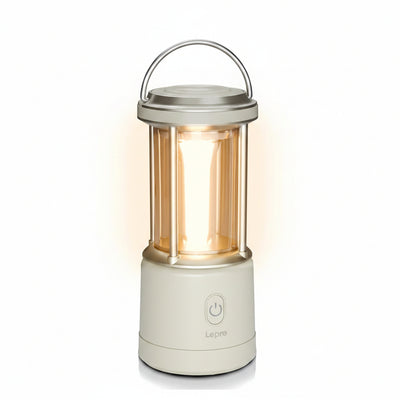 Lepro 1100LM Battery Powered LED Camping Lantern, Waterproof Tent Light with 4 Light Modes, Camping Essentials, Portable Lantern Flashlight for Camping, Emergency Light, Power Outage, Not Rechargeable