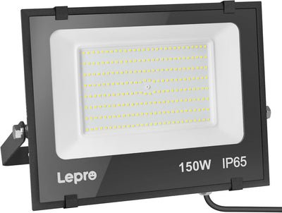 150W Outdoor LED Flood Lights, 5000K 15,000 Lumens Super Bright for Yard, Garden, Driveway, Pool, Parking Area, Playground, Outside Floodlight Fixture