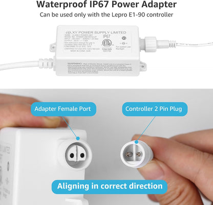 Lepro E1 AI Permanent Outdoor Lights Supply and Controller