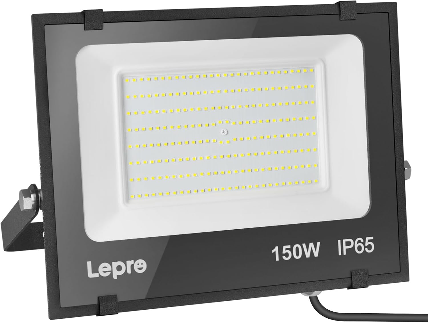 150W Outdoor LED Flood Lights, 5000K 15,000 Lumens Super Bright for Yard, Garden, Driveway, Pool, Parking Area, Playground, Outside Floodlight Fixture