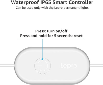 Lepro E1 AI Permanent Outdoor Lights Supply and Controller