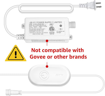 Lepro E1 AI Permanent Outdoor Lights Supply and Controller