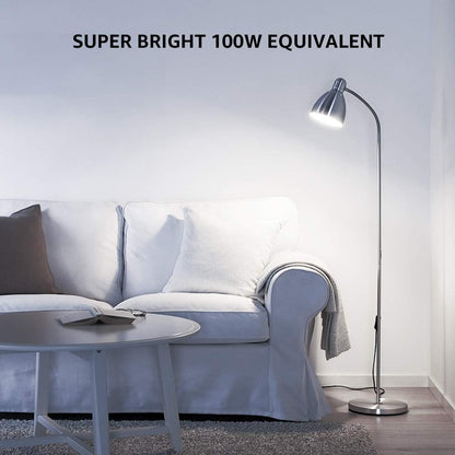 LE LED Light Bulbs 100W Equivalent, 14W 1500 Lumens 5000K Daylight White LED Bulb, Non-dimmable Light Bulb, A19 E26 Standard Base, 10000 Hour Lifetime, 3 Packs