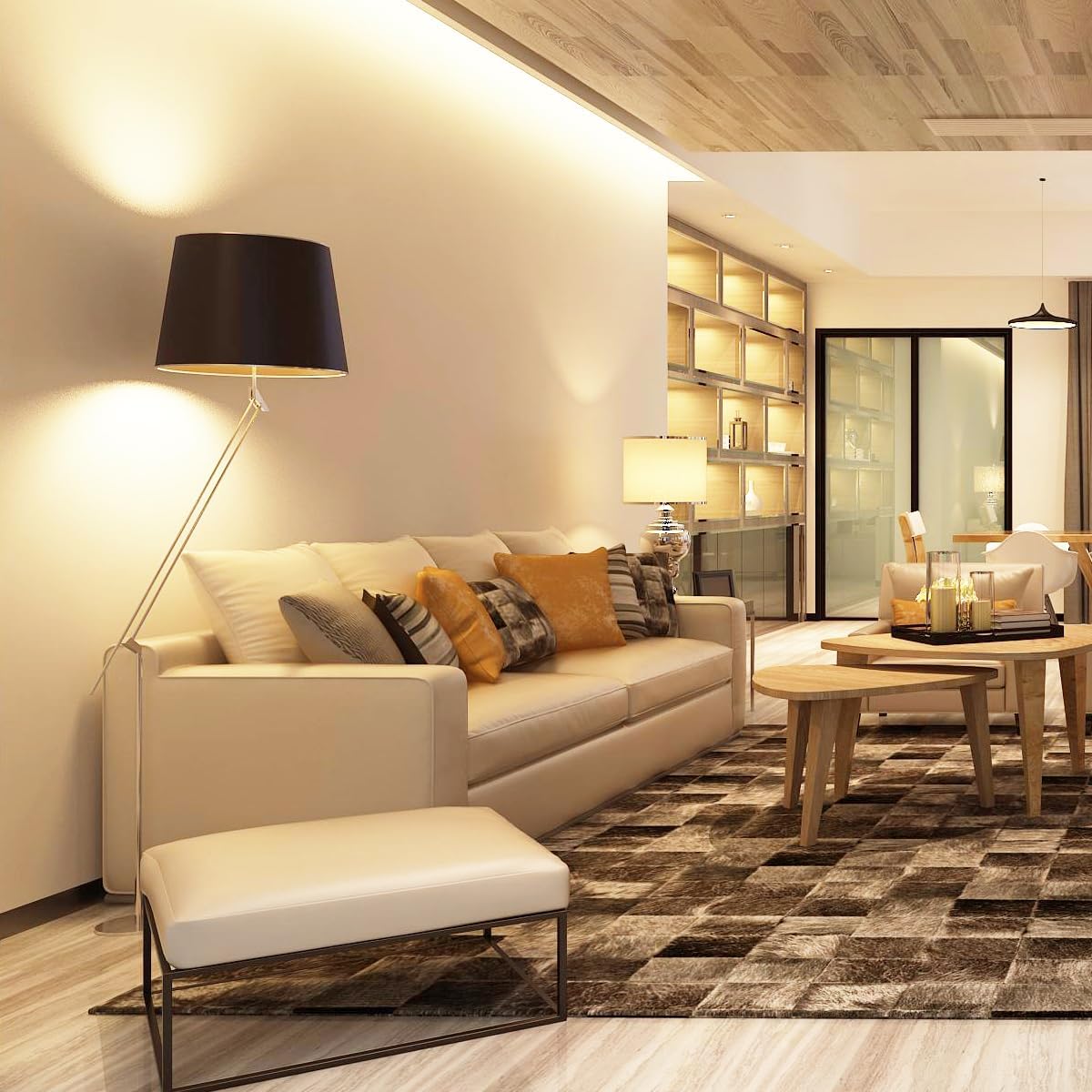 LE LED Light Bulb, 15W A19 E26 LED Bulb 100W Equivalent, Non-dimmable 1500lm Warm White Light Bulb, 6 Packs