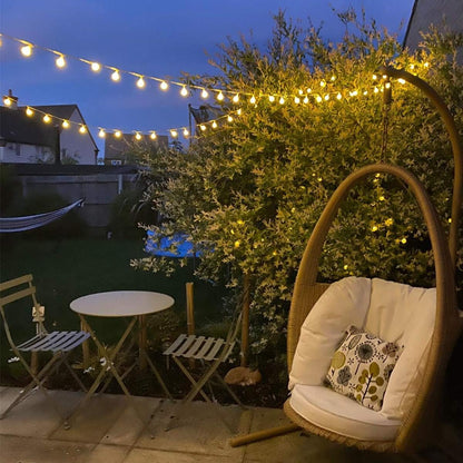 LE Globe String Light, 16.4ft 50 LEDs Fairy String Lights Battery Powered with Remote, Decortive Ball String Lights for Bedroom Garden Patio Party Wedding Christmas Tree D¨¦cor