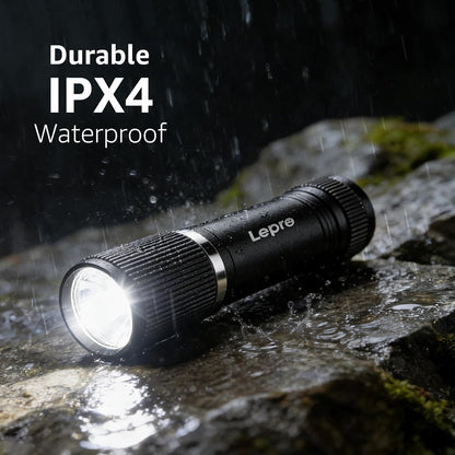 Flashlight, Waterproof Led Flashlight with 3AAA Battery Included, Ultra Bright XTE 3535LED Flash Light, LED Torch for Emergency Camping Hiking Dog Walking, Halloween, Christmas Gift-Giving