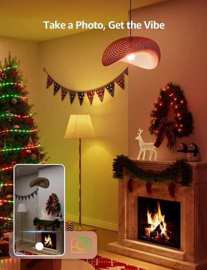 Lepro B1 AI Smart Bulbs, Colour Changing Light Bulb, Work with Alexa and Google Assistant, WiFi & Bluetooth LED Light Bulbs, RGBWW Dimmable, Music Sync, Via Lepro App, LLM, A19 E26 800 Lumen, 2 Packs