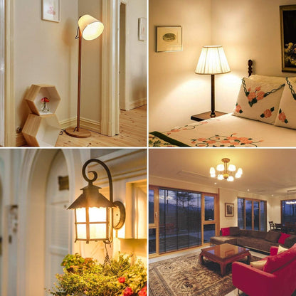 LE LED Light Bulb, 15W A19 E26 LED Bulb 100W Equivalent, Non-dimmable 1500lm Warm White Light Bulb, 6 Packs