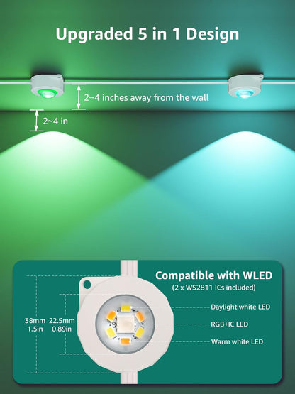 Permanent Lights Accessories Only ¨C 25 ft Permanent Outdoor Lights Single Strand Without Adapter and in-line Controller