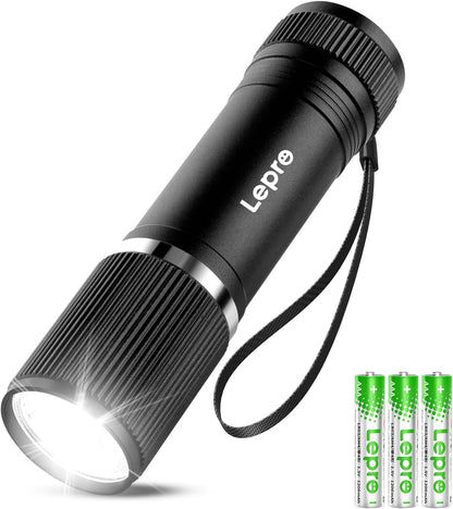Flashlight, Waterproof Led Flashlight with 3AAA Battery Included, Ultra Bright XTE 3535LED Flash Light, LED Torch for Emergency Camping Hiking Dog Walking, Halloween, Christmas Gift-Giving